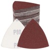 SWZHAI 120 Pcs Triangle Sanding Pads, 80 Grits Detail Sander