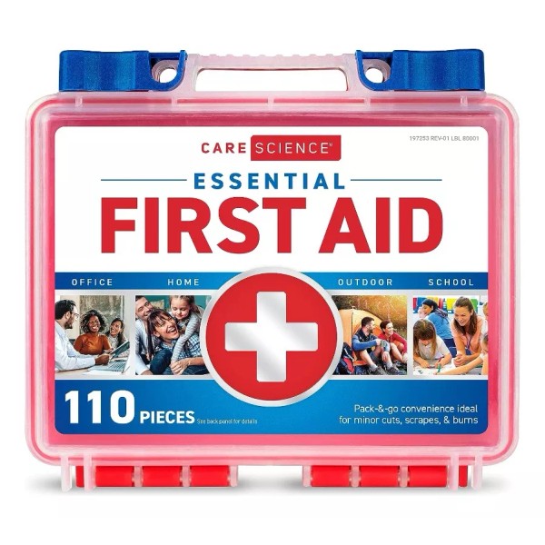 Care Science Kit Primeros Auxilios Estuche 110 Piezas Americano
