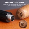 KEENSUN 2-in-1 Cigar Punch Tool Set with Cigar Hole Opener(9mm)
