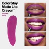 REVLON ColorStay Matte Lite Crayon Lipstick with Built-in Sharpener,...