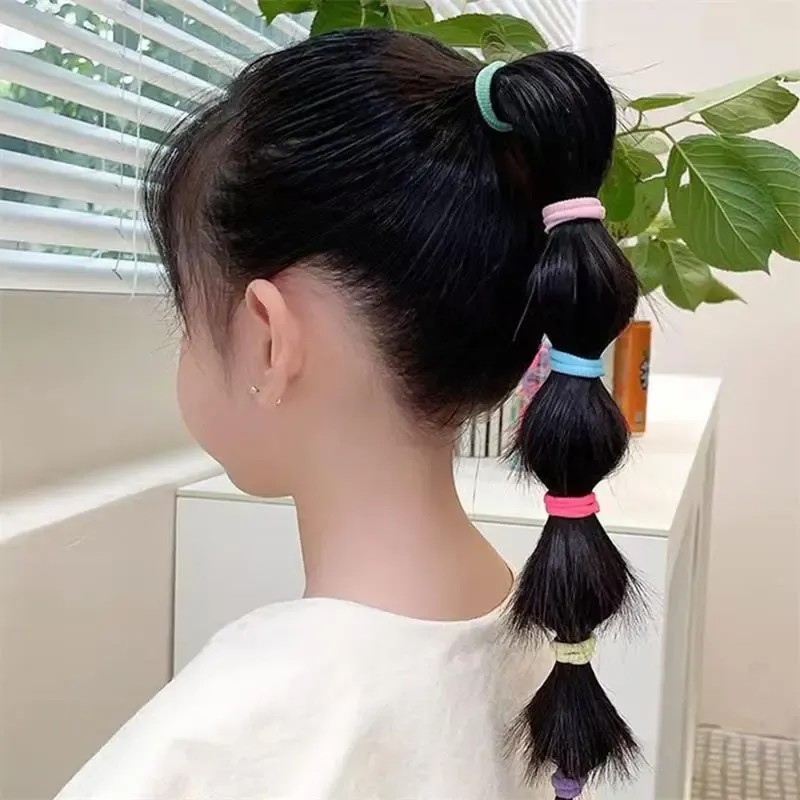 Bp- H 600 Ligas Donas Para El Cabello Chicas Multicolores