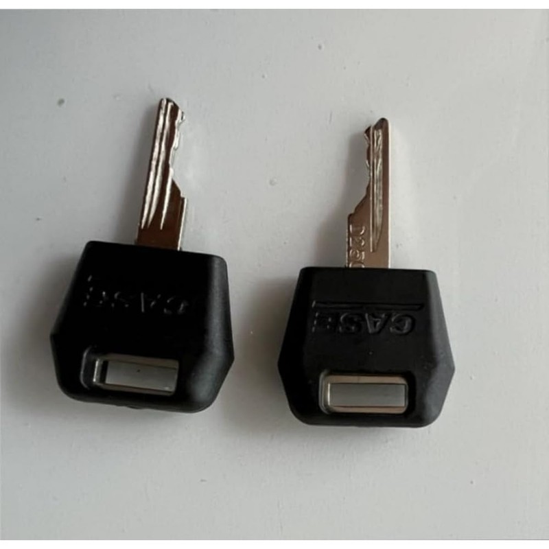 3PCS Ignition Keys Replacement Key, for Case IH Tractor Dozer