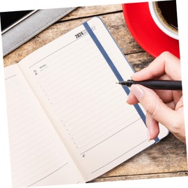 FUNOMOCYA Daily Planner Notepad Elastic Band Efficient Schedule Organizer for Work and Study Monthly Calendar Daily to-do List Notepad