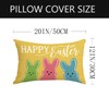 YOSICHY Easter Decorations for Home, Easter Pillow Covers 20x12 Inch,