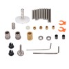 Double Pulley Extruder Kit Double Concave Gear Design Stable Feed