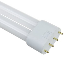 Sunlite FT18DL/841 Compact Fluorescent 18W Twin Tube Light Bulbs, 4100K Cool White Light, 2G11 Base