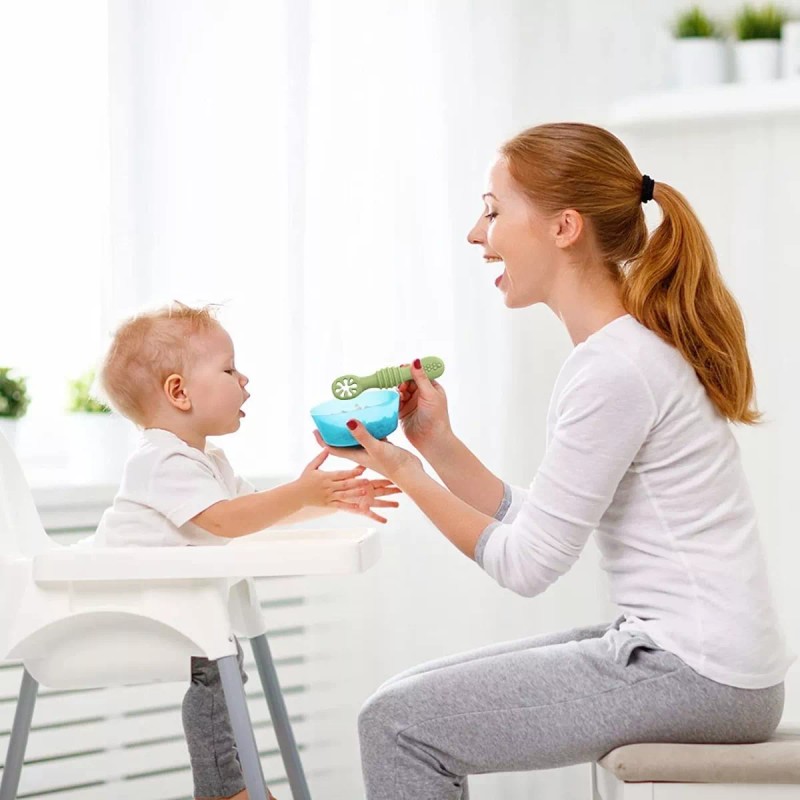 TAIMEI Juego De Cucharas Para Bebé 6pack Multicolor, Etapas 1