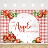 MEHOFOND 7x5ft Fall Apple Baby Shower Photography Backdrop Apple of