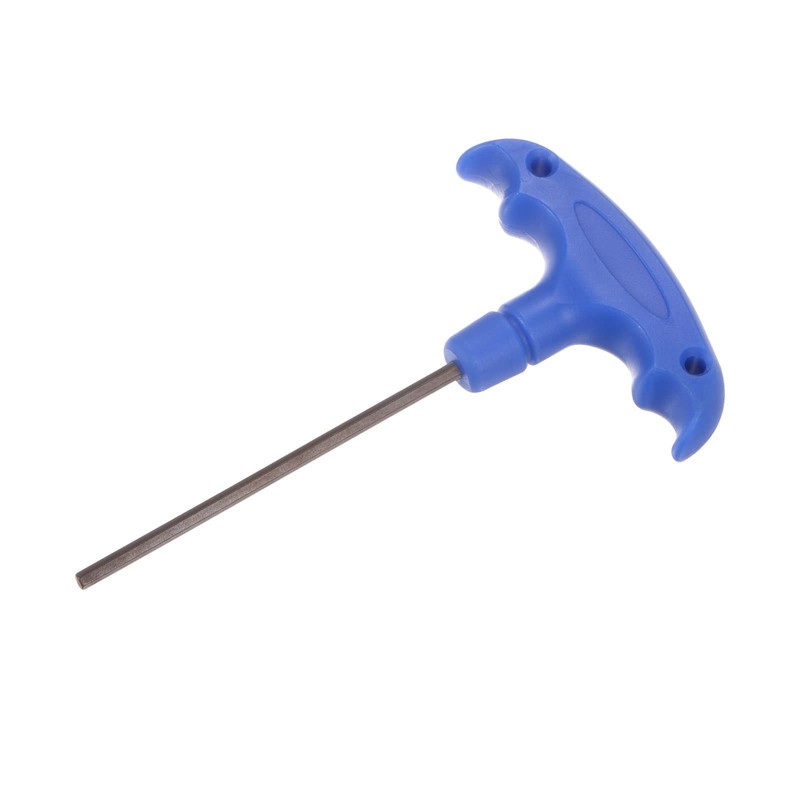 sourcing map H3 T-Handle Hex Key Wrench 3mm S2 Steel
