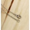 Unbranded Silver Tone Curb Chain Necklace 24" - 2.5mm -