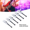 6PCS Metal Guitar Tremolo Saddles Double Locking System String Saddle