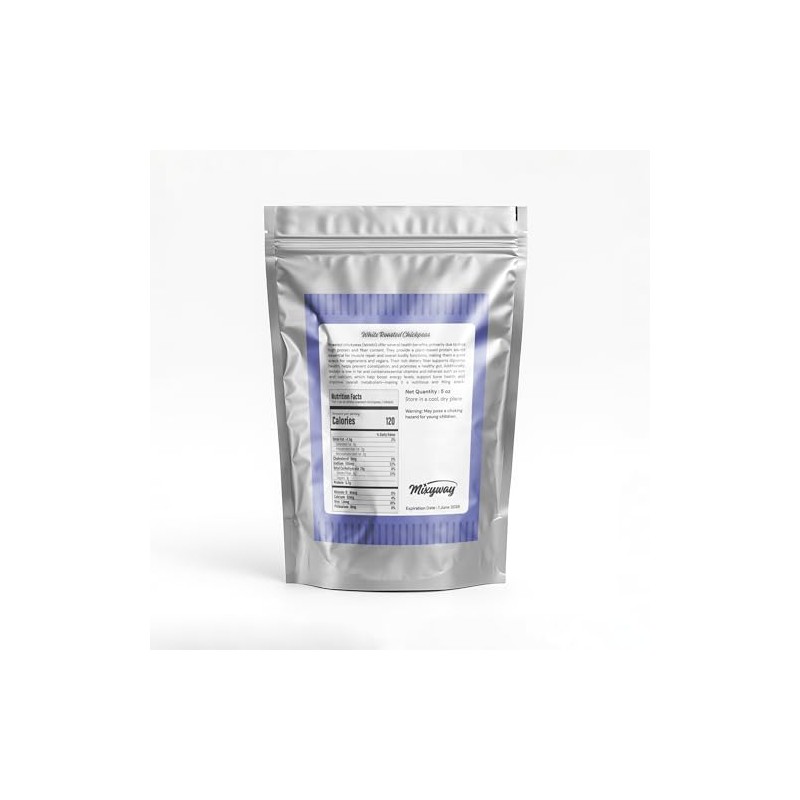 White Chickpeas (Garbanzo Beans) Gourmet Snacks – 5 OZ –