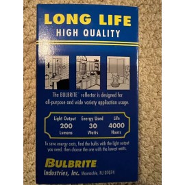 Bulbrite R-20 30W flood light bulb