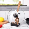 NiHome Versatile Pot Lid Ladle Holder Multipurpose Spatula Pad Book