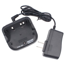 Replace CD-15A Rapid Charger Compatible for Yaesu Vertex VX-5R VX-5RS VX-6 VX-6R/E VX-7R VX-7RB Standard Horizon HX460S HX460SB HX460SS HX471 HX471S Radio FNB-80Li FNB-58Li