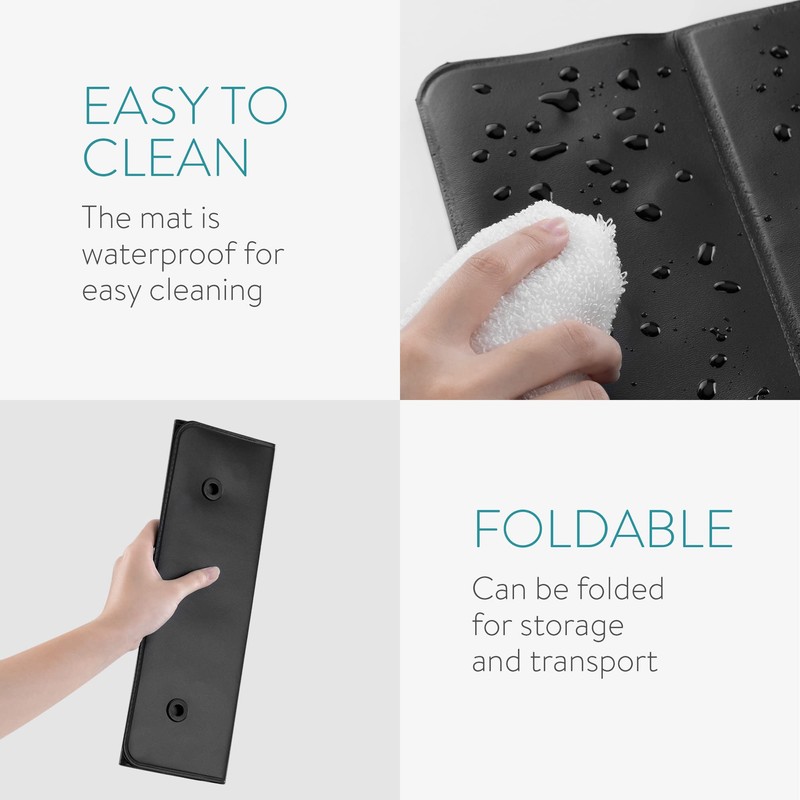 Navaris Magnetic Tool Mat Tool Tray 30 x 30 cm