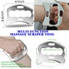GYX COELE 4 in 1 Stainless Steel Muscle Scraper Tool