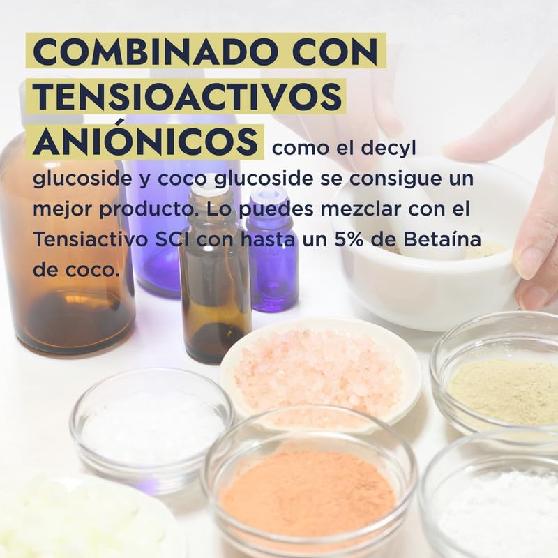 Hebbe - Cocamidopropil Betaína, Espumante y Suavizante para Cosméticos, 5000