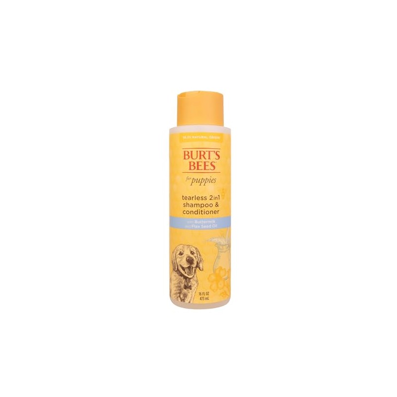 Burts Bee 2in1 Tearless Puppy Shampoo, 16-Ounce