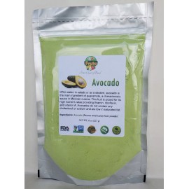 SoFruta Avocado powder 8oz (227g) Freeze Dried Oleic Acid, Vitamin K, Folate - SoFruta