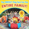Playz 7pc Kids Play Tent with 1 Big Ball Pit