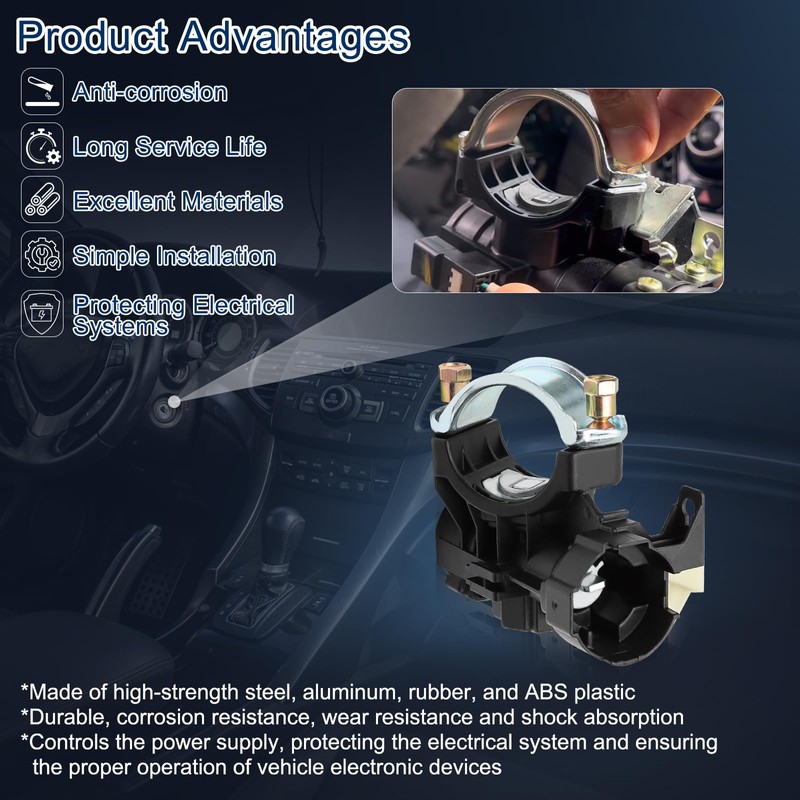 KUTTOLE Ignition Lock Switch Housing 81910-B2100 for 2014-2019 Kia Soul,