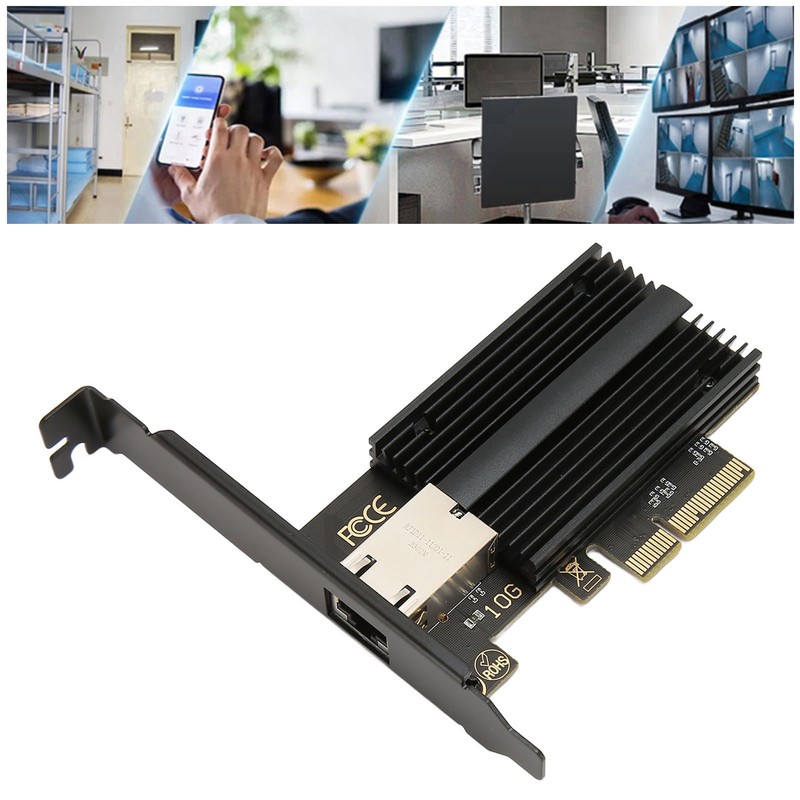 10G Single Port PCIe Network Adapter AQC113C Multifunctional Ethernet Converged