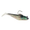 Berkley PowerBait Pre-Rigged Swim Shad Fishing Bait, Silver Shad, 3in