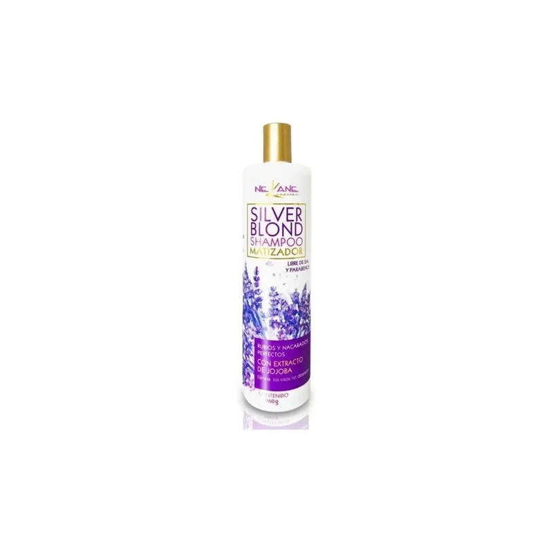 Shampoo Matizador Nekane Rubios Balayage Aceite Jojoba 960g