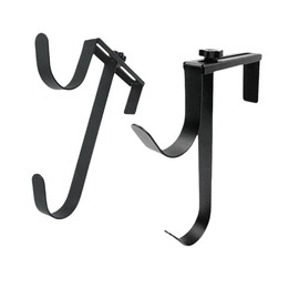 2PCSDouble Pool PoleHooks, Adjustable Thickened Panel Rustproof Pool Fence Hooks Metal Equipment Hooks for Hanging Pool Accessories&Garden Tools Skimmer