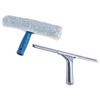 Ettore 04991 Products 2-Step Squeegee Scrubber Combo Blue 12 In