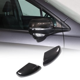 Door Rear View Mirror Cover Trim for Honda Pilot 2016-2022/ Ridgeline 2017-2023/ Passport 2019-2023 Exterior Door Rearview Mirror Cover Guard Caps Door Mirror Decor Accessories (Carbon Fiber)