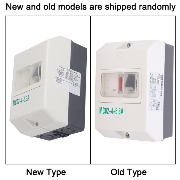 Fafeicy Motor Circuit Breaker, 220V 380V ABS Waterproof Load Conversion