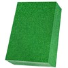 SALEMAR Green Glitter EVA Foam Sheets, Self-Adhesive Sparkle Craft Foam