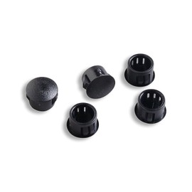 25 Count 3/16" 0.1875 Inch Locking Hole Plugs Black Plastic Body and Sheet Metal Hole Plug MBPF 3/16" Paintless Dent Repair DentMagicTools.com