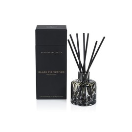 Black FIG VETIVER Zodax Apothecary Guild Reed Diffuser - 120 ml - Gift Boxed