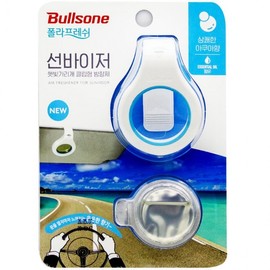 Bullsone sun visor clip type air freshener 4ml - Refreshing aqua scent 5ea