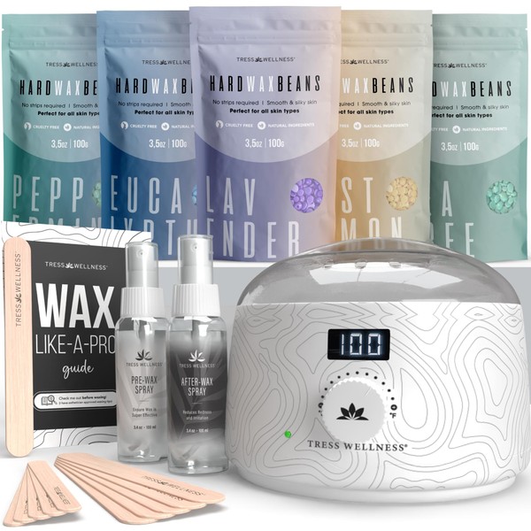 Tress Wellness Tress Wellness Waxing Kit for Brazilian Wax -