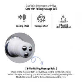 LOVE CINEMA Collagen Retinol Eye Serum, Under Eye Serum, Korean Eye Serum for Anti-Aging & Anti-Wrinkle - 30 ml / 1.01 fl.oz. [Made in Korea]