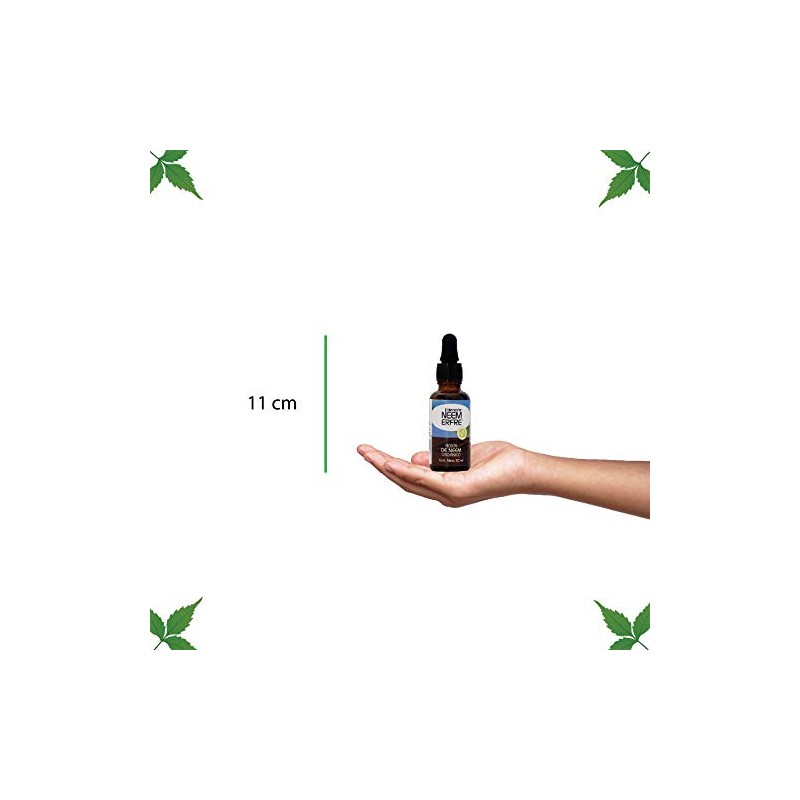 Aceite de NEEM Orgánico 100% puro sin diluir - Azadiractina