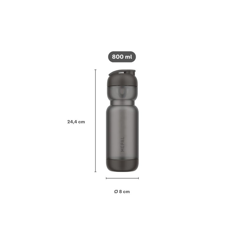 Mepal Mepal Shaker Sport, Leakproof, Includes Mixer and Measurements, Easy-clean