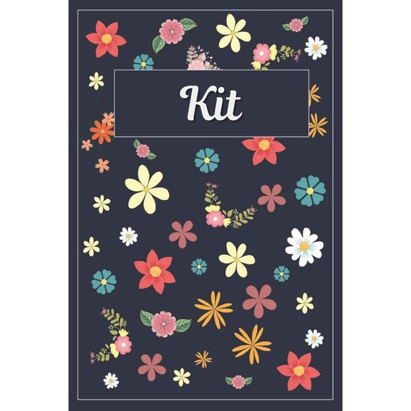 Kit: Lined Writing Notebook with Personalized Name | 120 Pages