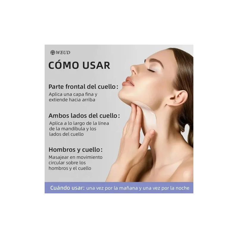 Weud Crema For El Cuello - ¡reafirma, Levanta Y Tensa
