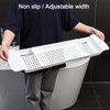Expandable Bath Shelf Multi Function Storage Adjustable Bathtub Caddy Tray