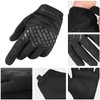 KUTOOK Airsoft Gloves Bike Gloves Men Touchscreen for Shooting Black