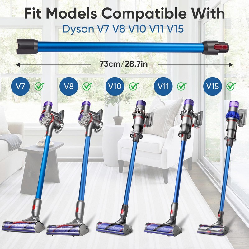 LBLVBNEWD Replacement Wand Quick Release Wand Compatible with Dyson V7