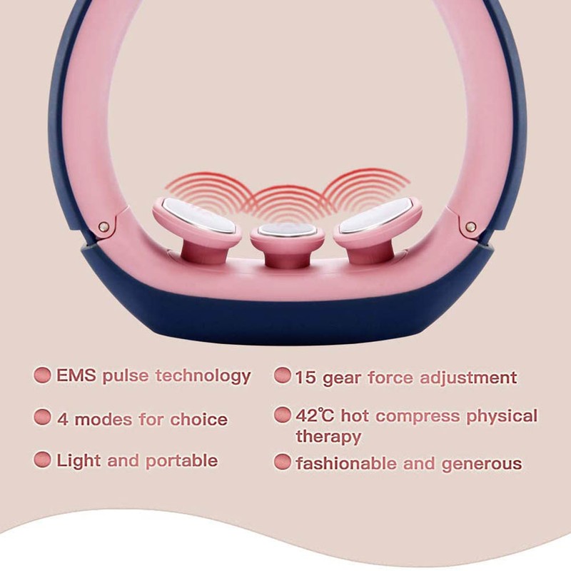 Cervical Massager Electric Intelligent Neck Massager with 4 Modes and
