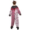Rubies Creepy Clown Kids Boys Costume Jumpsuit with Mask, Small