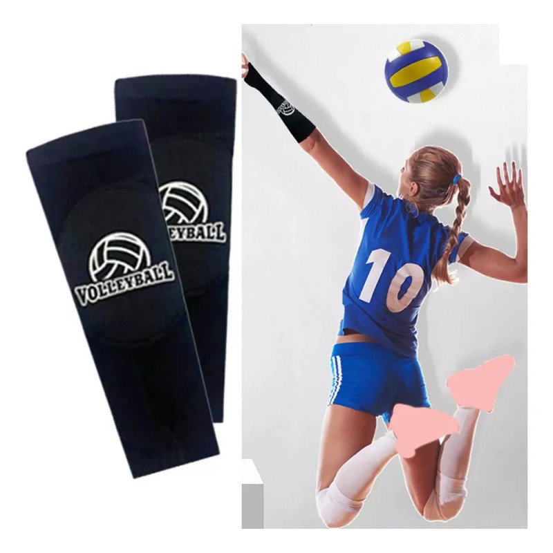 2 Guantes Con Mangas Para Brazo De Voleibol, Protectores