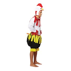 Adult Chicken Rooster Turkey Fancy Dress costume outfit for Easter or Chistmas dressing up